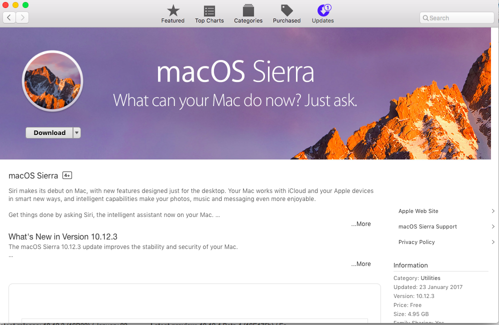 Macos Sierra Installer Dmg Download
